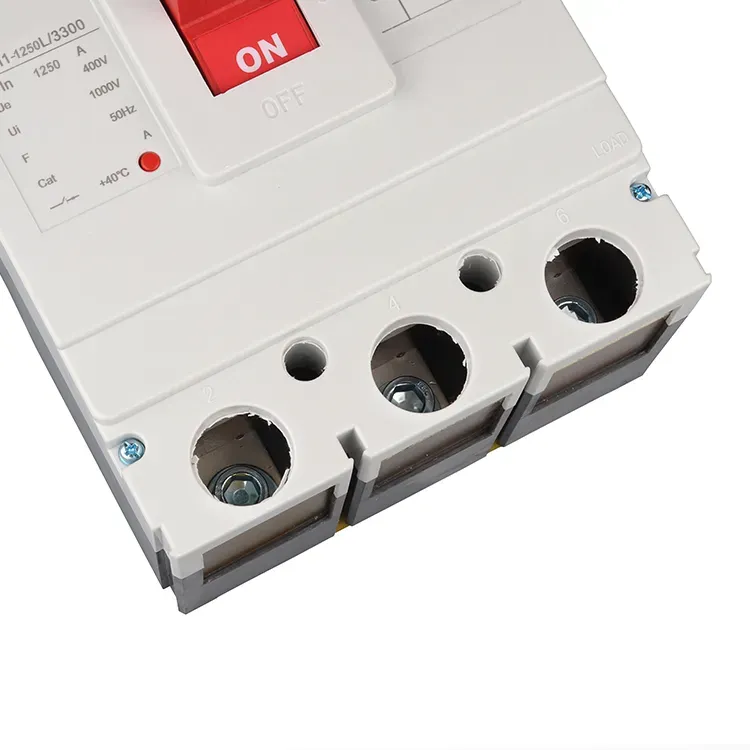 1250 Amp 3 Kutuplu 600v Mccb Devre Kesici