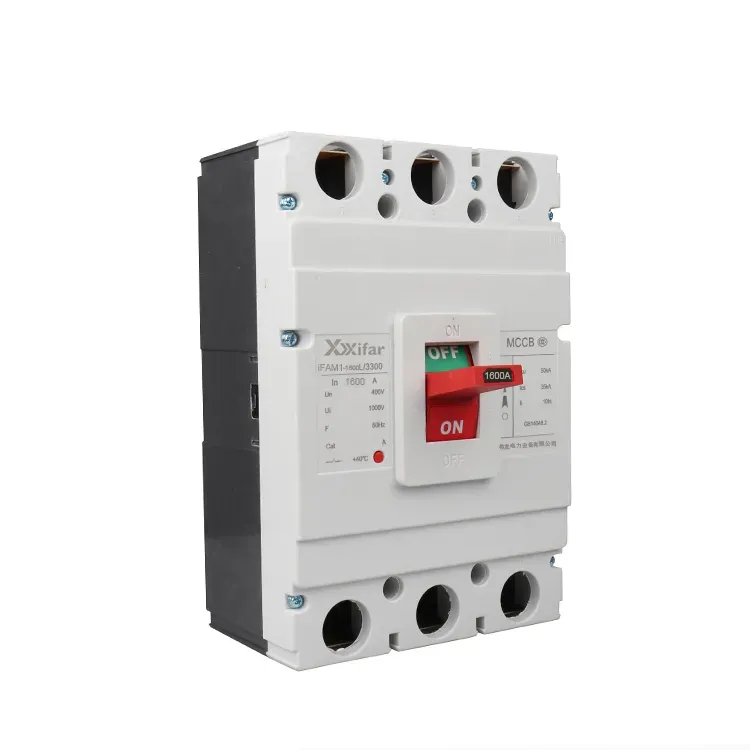 Yardımcı Kontaklı 1600 Amp 3 Kutuplu Mccb